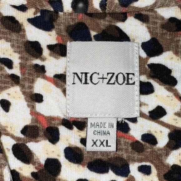 NIC+ZOE Forest Spot Printed Top - XXL - Picture 6 of 16